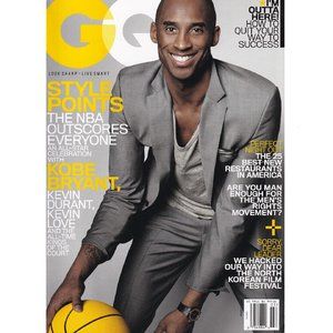Kobe Bryant GQ Gentleman's Quarterly Magazine MARCH 2015 new in plastic